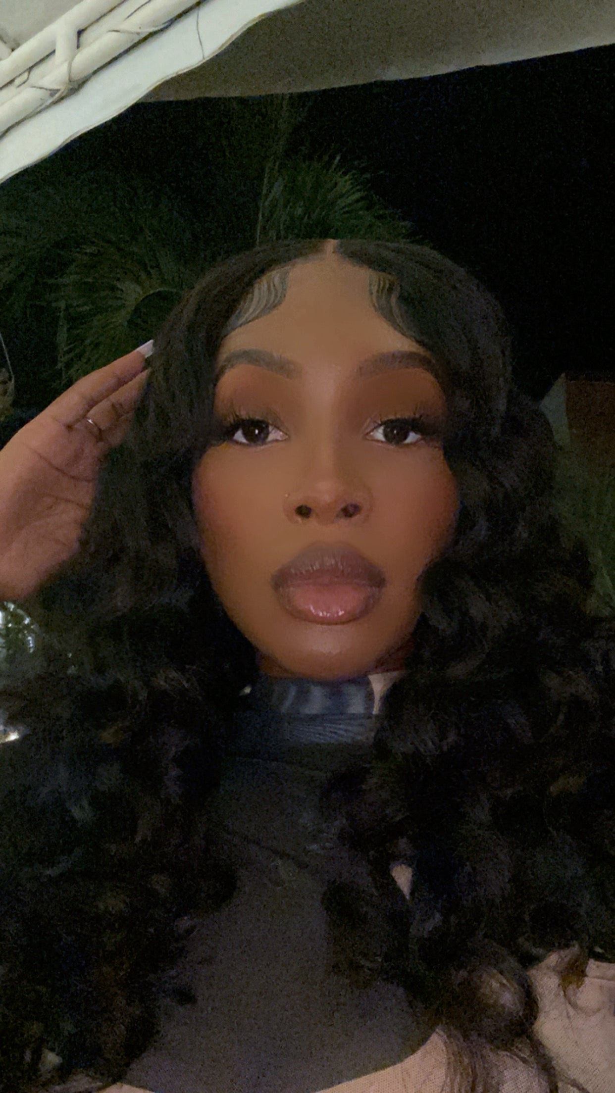 14 inch 5 x 5 Transparent Loose Deep Wave Wig