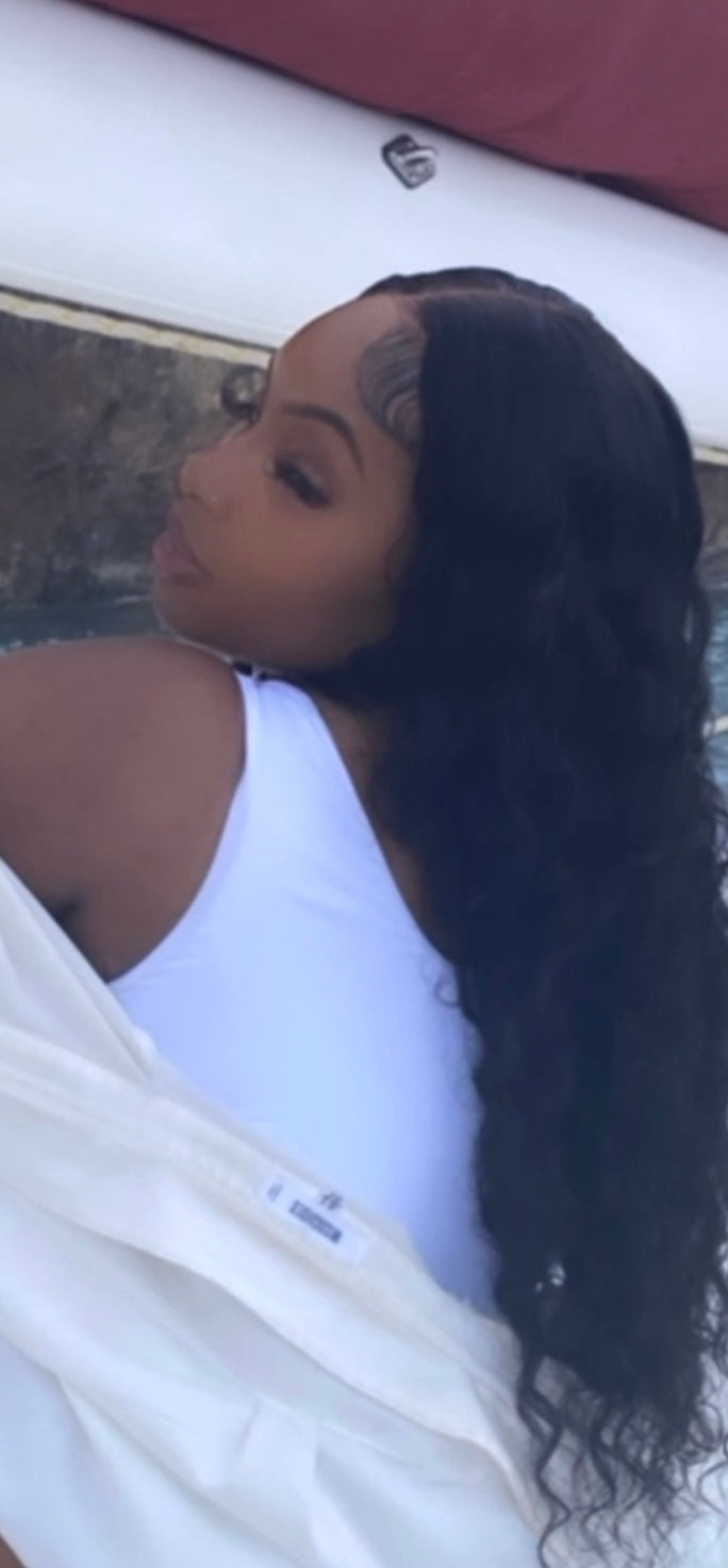 26 Inch 5 x 5 Loose Deep Wave Closure wig