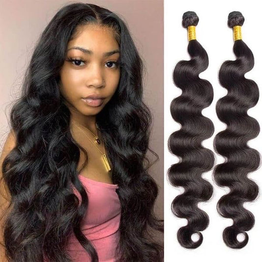 3 Peruvian Body Wave bundles 18, 20, 20 inch