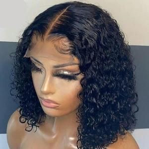 14 inch 5 x 5 Transparent Loose Deep Wave Wig